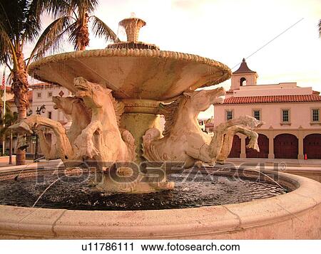 Palm Beach, FL, Florida, Mizner Memorial Fountain View Large Photo Image Stock Image - Palm Beach, FL, Florida, Mizner Memorial Fountain . Fotosearch