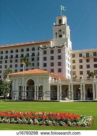 Stock Photo -  Palm Beach, FL, Florida, The Breakers, Resort Hotel. Fotosearch