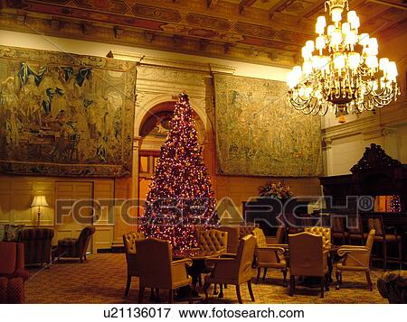 Palm Beach, FL, Florida, The Breakers, Resort Hotel, interior, Christmas decorations View Large Photo Image Stock Photo - Palm Beach, FL, Florida, The Breakers, Resort Hotel, interior, Christmas decorations. Fotosearch