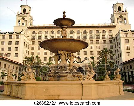 Stock Photo -  Palm Beach, FL, Florida, The Breakers, Resort Hotel. Fotosearch