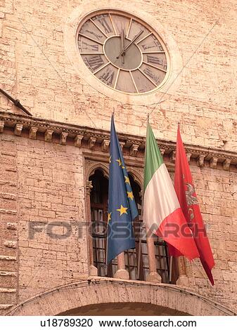 Stock Image -  Perugia, Italy, Umbria, Europe, Galleria Nationale dell'Umbria (National Gallery of Umbria) in the medieval town of Perugia.. Fotosearch