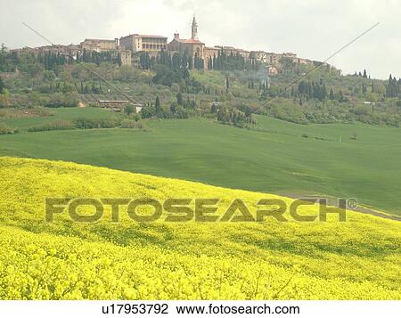 Pienza, Tuscany, Italy, Toscana, Europe, Scenic view of the Renaissance hilltop town of Pienza. View Large Photo Image Stock Image - Pienza, Tuscany, Italy, Toscana, Europe, Scenic view of the Renaissance hilltop town of Pienza.. Fotosearch