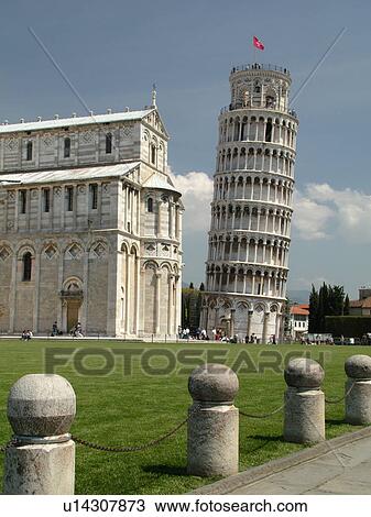 Pisa, Tuscany, Italy, Toscana, Europe, Leaning Tower of Pisa (Torre Pendente) and the Cathedral in Campo dei Miracoli (Field of Miracles) in the city of Pisa. View Large Photo Image Stock Image - Pisa, Tuscany, Italy, Toscana, Europe, Leaning Tower of Pisa (Torre Pendente) and the Cathedral in Campo dei Miracoli (Field of Miracles) in the city of Pisa.. Fotosearch