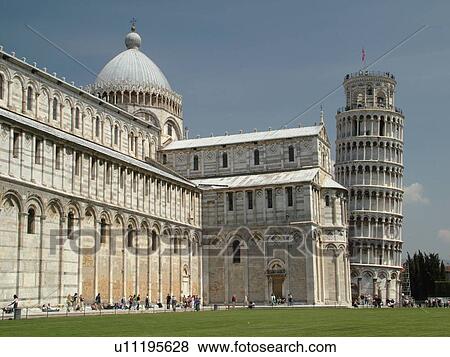 Pisa, Tuscany, Italy, Toscana, Europe, Leaning Tower of Pisa (Torre Pendente) and the Cathedral in Campo dei Miracoli (Field of Miracles) in the city of Pisa. View Large Photo Image Stock Photo - Pisa, Tuscany, Italy, Toscana, Europe, Leaning Tower of Pisa (Torre Pendente) and the Cathedral in Campo dei Miracoli (Field of Miracles) in the city of Pisa.. Fotosearch