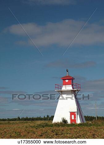 Prince Edward Island, Canada, Prince County, Darnley, Lighthouse in potato field View Large Photo Image Stock Image - Prince Edward Island, Canada, Prince County, Darnley, Lighthouse in potato field. Fotosearch