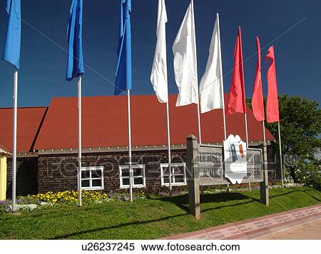 Stock Photography -  Prince Edward Island, Canada, Prince County, Miscouche, Acadian Museum. Fotosearch