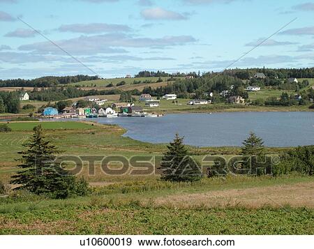 Prince Edward Island, Canada, Queens County, Gulf of Saint Lawrence, French River, fishing village, harbor, fishing boats, marina View Large Photo Image Stock Photo - Prince Edward Island, Canada, Queens County, Gulf of Saint Lawrence, French River, fishing village, harbor, fishing boats, marina. Fotosearch