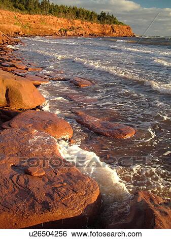 Prince Edward Island, Gulf of Saint Lawrence, Cavendish Beach, Prince Edward Island National Park, Canada, Queens County, scenic coastline View Large Photo Image Stock Photograph - Prince Edward Island, Gulf of Saint Lawrence, Cavendish Beach, Prince Edward Island National Park, Canada, Queens County, scenic coastline. Fotosearch