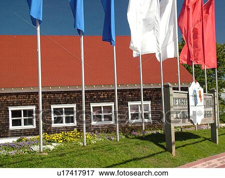 Stock Photo -  Prince Edward Island, Miscouche, Canada, Prince County, Acadian Museum. Fotosearch
