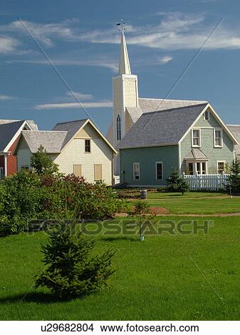 Prince Edward Island, Queens County, Cavendish, Canada, Avonlea Village of Anne of Green Gables View Large Photo Image Picture - Prince Edward Island, Queens County, Cavendish, Canada, Avonlea Village of Anne of Green Gables. Fotosearch