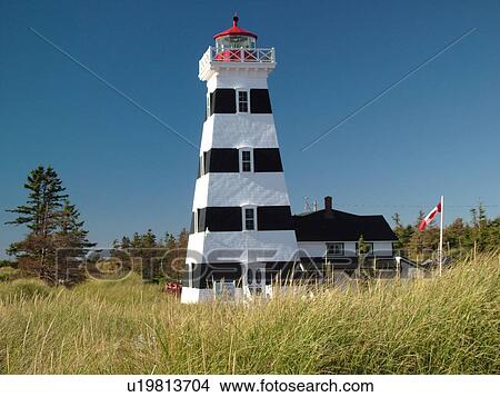 Prince Edward Island, West Point, Canada, Prince County, West Point Lighthouse Museum ca. 1875 View Large Photo Image Picture - Prince Edward Island, West Point, Canada, Prince County, West Point Lighthouse Museum ca. 1875. Fotosearch