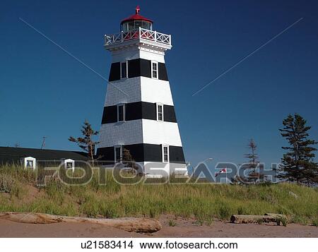 Prince Edward Island, West Point, Canada, Prince County, West Point Lighthouse Museum ca. 1875 View Large Photo Image Picture - Prince Edward Island, West Point, Canada, Prince County, West Point Lighthouse Museum ca. 1875. Fotosearch