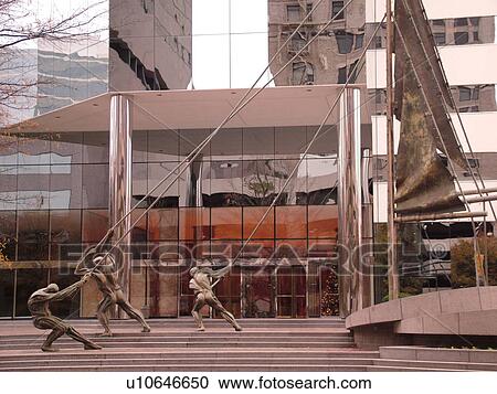 Stock Image -  Richmond, VA, Virginia, Downtown, Financial District, James Center. Fotosearch