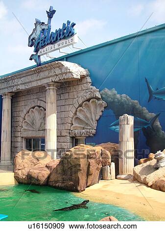 Riverhead, NY, New York, Long Island, Atlantis Marine World View Large Photo Image Stock Photo - Riverhead, NY, New York, Long Island, Atlantis Marine World. Fotosearch