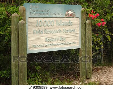 Royal Palm Hammock, FL, Florida, Ten Thousand Islands, Field Research Station, entrance sign View Large Photo Image Stock Photo - Royal Palm Hammock, FL, Florida, Ten Thousand Islands, Field Research Station, entrance sign. Fotosearch
