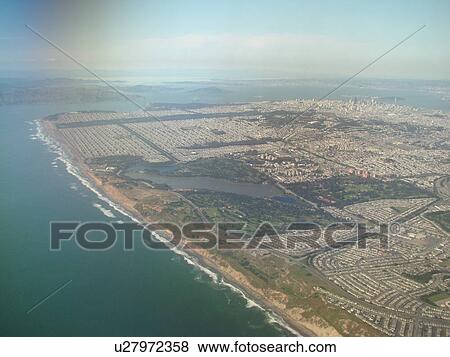 San Francisco, CA, California, Aerial, airplane flying over San Francisco Bay Area View Large Photo Image Stock Photo - San Francisco, CA, California, Aerial, airplane flying over San Francisco Bay Area. Fotosearch