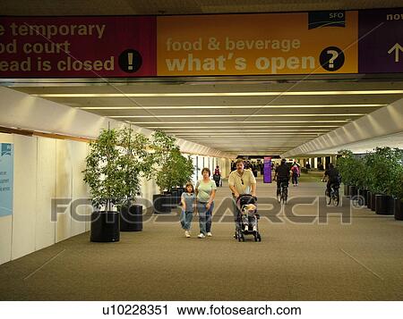 San Francisco, CA, California, San Francisco International airport, hub, interior, concourse, airport terminal View Large Photo Image Stock Image - San Francisco, CA, California, San Francisco International airport, hub, interior, concourse, airport terminal . Fotosearch