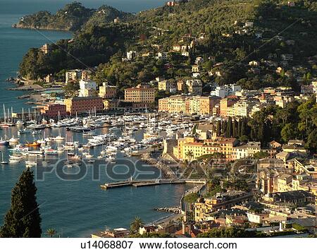 Santa Margherita Ligure, Liguria, Italy, Riviera di Levante, Ligurian Riviera, Europe, Scenic view of the resort town of Santa Margherita Ligure on the Gulf of Tigullio (Gulfo di Tigullo) along the Ligurian Sea on the Ligurian Riviera. View Large Photo Image Stock Photo - Santa Margherita Ligure, Liguria, Italy, Riviera di Levante, Ligurian Riviera, Europe, Scenic view of the resort town of Santa Margherita Ligure on the Gulf of Tigullio (Gulfo di Tigullo) along the Ligurian Sea on the Ligurian Riviera.. Fotosearch