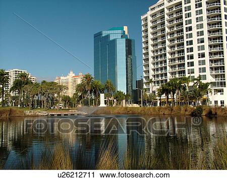 Sarasota, FL, Florida, Downtown, City Park View Large Photo Image Stock Image - Sarasota, FL, Florida, Downtown, City Park. Fotosearch