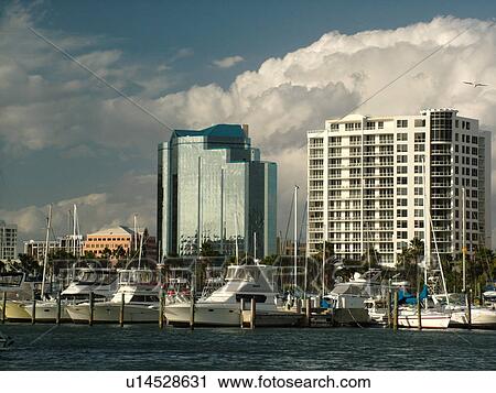 Sarasota, FL, Florida, Sarasota Bay, marina View Large Photo Image Stock Image - Sarasota, FL, Florida, Sarasota Bay, marina. Fotosearch