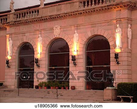 Sarasota, FL, Florida, The John and Mable Ringling Museum, Museum of Art, evening View Large Photo Image Stock Photograph - Sarasota, FL, Florida, The John and Mable Ringling Museum, Museum of Art, evening. Fotosearch