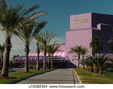Sarasota, FL, Florida, VAN WEZEL Performing Arts Hall, Giant Purple Seashell View Large Photo Image Picture - Sarasota, FL, Florida, VAN WEZEL Performing Arts Hall, Giant Purple Seashell. Fotosearch