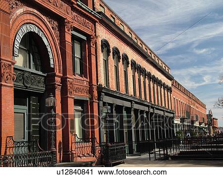 Savannah, GA, Georgia, 1886 Savannah Cotton Exchange Building, Cotton and Naval Stores Exchange, Factor's Walk View Large Photo Image Stock Image - Savannah, GA, Georgia, 1886 Savannah Cotton Exchange Building, Cotton and Naval Stores Exchange, Factor's Walk. Fotosearch