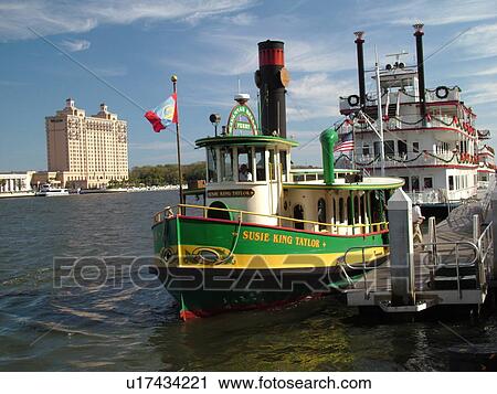 Savannah, GA, Georgia, Savannah River, Savannah Belles Ferry, water taxi, Susie King Taylor View Large Photo Image Stock Image - Savannah, GA, Georgia, Savannah River, Savannah Belles Ferry, water taxi, Susie King Taylor. Fotosearch