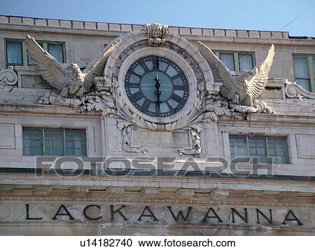 Stock Image -  Scranton, PA, Pennsylvania, 1908 Lackawanna Station, restored railroad depot. Fotosearch