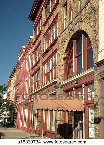 Picture -  Scranton, PA, Pennsylvania, Historic Downtown, buildings. Fotosearch