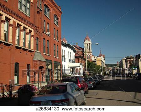 Stock Image -  Scranton, PA, Pennsylvania, Historic Downtown. Fotosearch