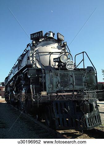 Stock Image -  Scranton, PA, Pennsylvania, Steamtown National Historic Site, railroad, steam locomotive. Fotosearch