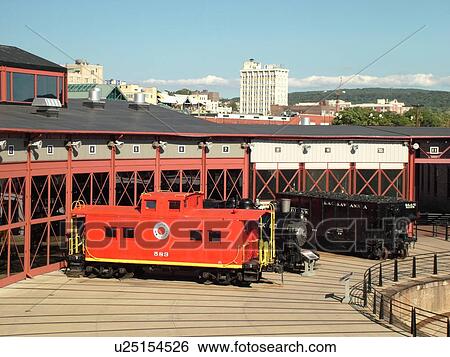 Scranton, PA, Pennsylvania, Steamtown National Historic Site, railroad, turntable, roundhouse, caboose View Large Photo Image Stock Photograph - Scranton, PA, Pennsylvania, Steamtown National Historic Site, railroad, turntable, roundhouse, caboose. Fotosearch