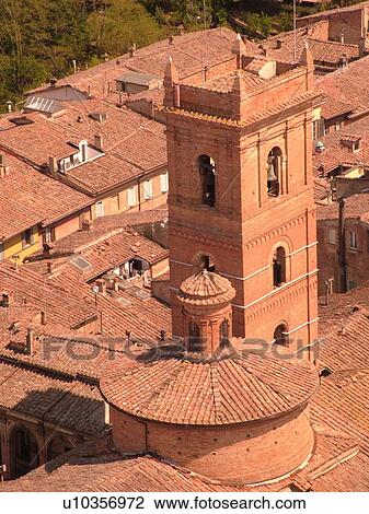 Siena, Italy, Tuscany, Toscana, Europe, Aerial view of the city of Siena from Torre del Mangia. View Large Photo Image Stock Image - Siena, Italy, Tuscany, Toscana, Europe, Aerial view of the city of Siena from Torre del Mangia.. Fotosearch