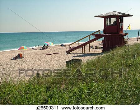 South Palm Beach, FL, Florida, ocean, beach, lifeguard station View Large Photo Image Stock Image - South Palm Beach, FL, Florida, ocean, beach, lifeguard station. Fotosearch