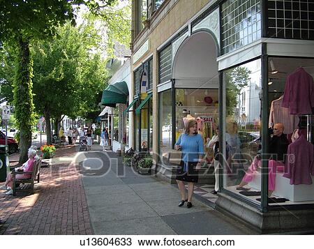 Southampton, NY, New York, Long Island, Historical Downtown Southampton View Large Photo Image Stock Image - Southampton, NY, New York, Long Island, Historical Downtown Southampton . Fotosearch