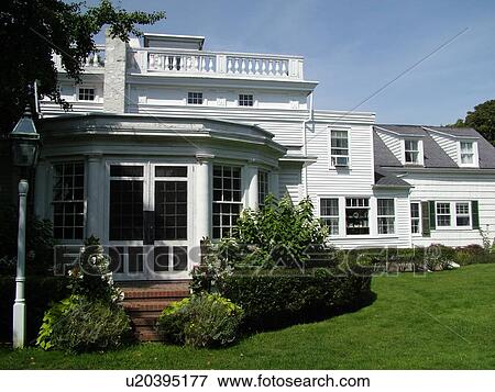 Stock Photo -  Southampton, NY, New York, Long Island, Southampton Historical Museum and Colonial Society. Fotosearch