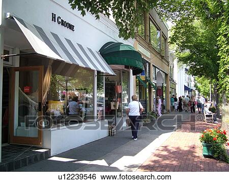 Southampton, NY, New York, Long Island, Historical Downtown Southampton View Large Photo Image Stock Photograph - Southampton, NY, New York, Long Island, Historical Downtown Southampton . Fotosearch