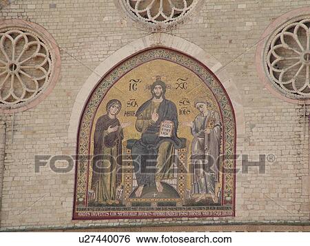 Spoleto, Umbria, Italy, Europe, The Romanesque fatade on the cathedral in the medieval city of Spoleto. View Large Photo Image Stock Photograph - Spoleto, Umbria, Italy, Europe, The Romanesque fatade on the cathedral in the medieval city of Spoleto.. Fotosearch