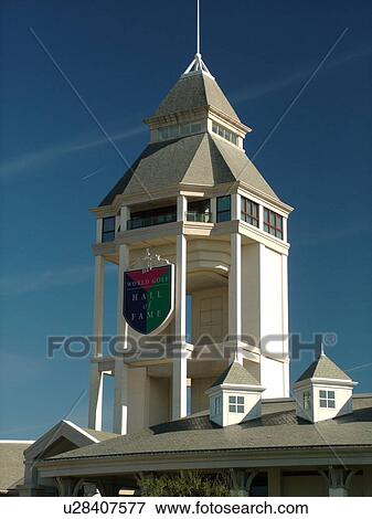 St. Augustine, FL, Florida, Golf Hall of Fame, World Golf Village, St. Johns County Cradle of Golf View Large Photo Image Stock Photo - St. Augustine, FL, Florida, Golf Hall of Fame, World Golf Village, St. Johns County Cradle of Golf. Fotosearch