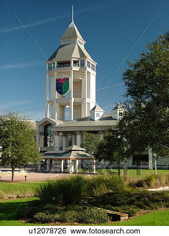 St. Augustine, FL, Florida, Golf Hall of Fame, World Golf Village, St. Johns County Cradle of Golf View Large Photo Image Stock Photograph - St. Augustine, FL, Florida, Golf Hall of Fame, World Golf Village, St. Johns County Cradle of Golf. Fotosearch