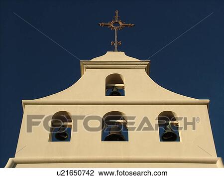 Stock Image -  St. Augustine, FL, Florida, The Old City, Cathedral Basilica of St. Augustine. Fotosearch