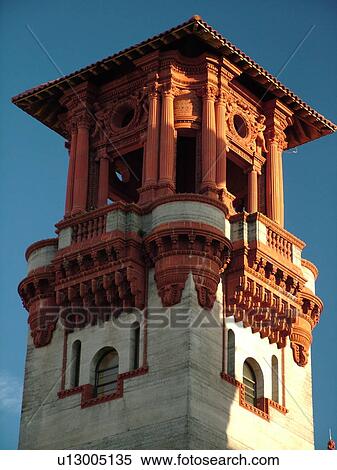 St. Augustine, FL, Florida, The Old City, Lightner Museum, former Alcazar Hotel, Hispano-Moorish Building View Large Photo Image Stock Photography - St. Augustine, FL, Florida, The Old City, Lightner Museum, former Alcazar Hotel, Hispano-Moorish Building. Fotosearch