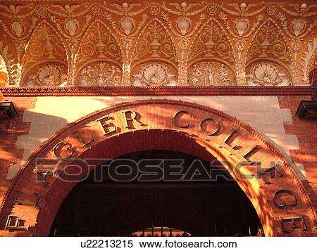 St. Augustine, FL, Florida, The Old City, Flagler College, former Hotel Ponce de Leon ca. 1888, Spanish Renaissance architecture View Large Photo Image Stock Photography - St. Augustine, FL, Florida, The Old City, Flagler College, former Hotel Ponce de Leon ca. 1888, Spanish Renaissance architecture. Fotosearch