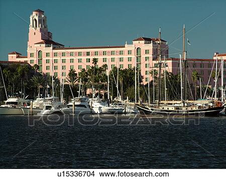St. Petersburg, FL, Florida, Tampa Bay, Renaissance Vinoy Resort Marina, North Yacht Basin View Large Photo Image Picture - St. Petersburg, FL, Florida, Tampa Bay, Renaissance Vinoy Resort Marina, North Yacht Basin. Fotosearch