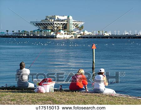 St. Petersburg, FL, Florida, Tampa Bay, The Pier, upside-down Pyramid, Inverted five-story pyramidal structure, people fishing View Large Photo Image Stock Image - St. Petersburg, FL, Florida, Tampa Bay, The Pier, upside-down Pyramid, Inverted five-story pyramidal structure, people fishing. Fotosearch