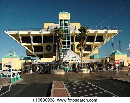St. Petersburg, FL, Florida, Tampa Bay, The Pier, upside-down Pyramid, Inverted five-story pyramidal structure View Large Photo Image Stock Photo - St. Petersburg, FL, Florida, Tampa Bay, The Pier, upside-down Pyramid, Inverted five-story pyramidal structure. Fotosearch