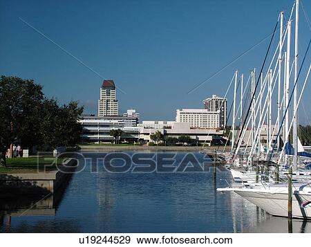 St. Petersburg, FL, Florida, Tampa Bay, Bayboro harbors, Harborage Marina View Large Photo Image Stock Photo - St. Petersburg, FL, Florida, Tampa Bay, Bayboro harbors, Harborage Marina. Fotosearch