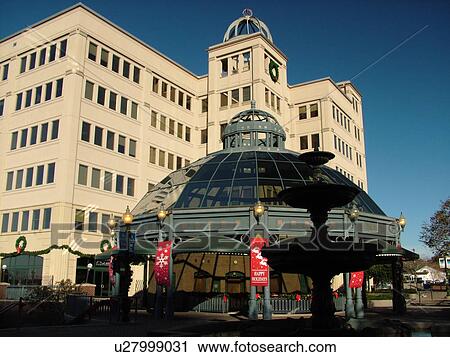 Stock Image -  Tallahassee, FL, Florida, downtown, Kleman Plaza. Fotosearch