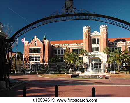 Tallahassee, FL, Florida, FSU, Florida State University, Westcott Building, entrance gate View Large Photo Image Stock Photo - Tallahassee, FL, Florida, FSU, Florida State University, Westcott Building, entrance gate. Fotosearch